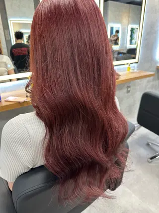ロング カラー ヘアアレンジ メンズ 🤍透明感カラー🤍 似合わせ🤍AINEのヘアスタイル