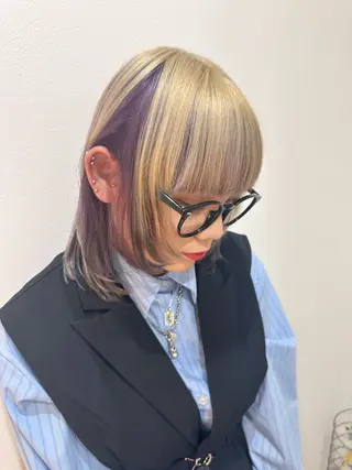カラー Nakamura Manaのヘアスタイル