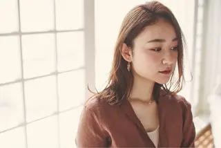 ミディアム 【髪質改善】 梅田　聡のヘアスタイル