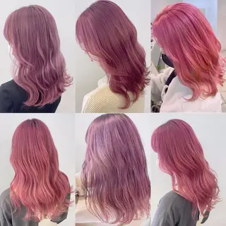ロング カラー 渡邊 唯のヘアスタイル