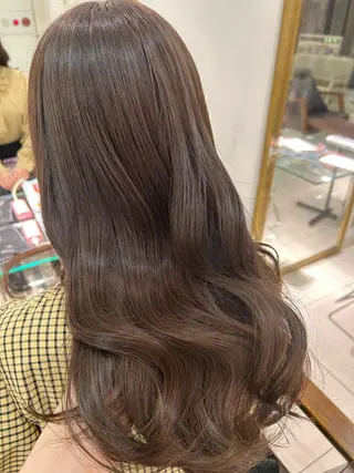 ロング カラー 透明感カラー 古山 結季🌙🖤のヘアスタイル