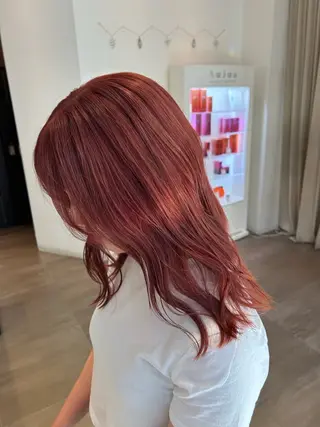 セミロング カラー 🕯透明感カラー/ 似合わせレイヤー🎀のヘアスタイル