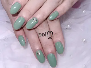 ネイル 葵うさぎ AIのネイルデザイン