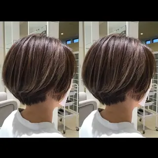 ショート カラー 【20時〜22時】 KENのヘアスタイル