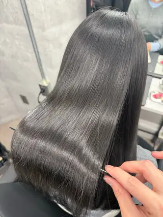 ロング 髪質改善・縮毛矯正 Taijuのヘアスタイル