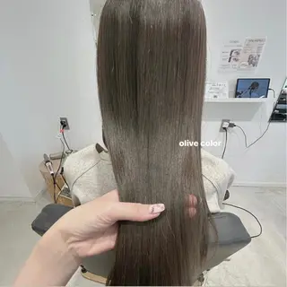 ロング カラー ブリーチなしWカラー ／レイヤー🎀マリノのヘアスタイル