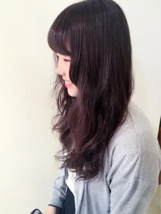 セミロング ロング カラー ヘアアレンジ 韓国肌管理 ウプエステティックのエステ・リラクイメージ