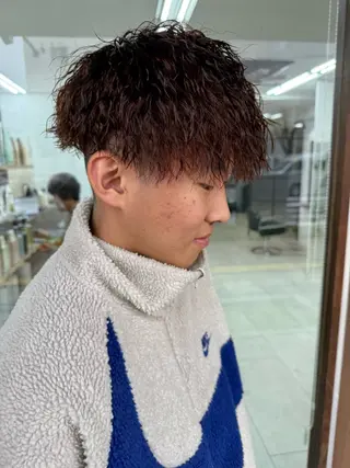 ショート パーマ メンズ メンズパーマの達人 / タカシマダイスケのヘアスタイル