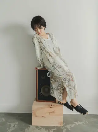 ショート カラー ツジガキ ユウスケのヘアスタイル