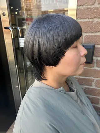 ショート カラー 久木原 ゆりのヘアスタイル