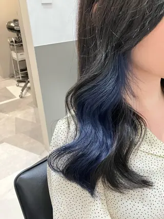 カラー 💖ブリーチなし透明 感💖ASAHIのヘアスタイル