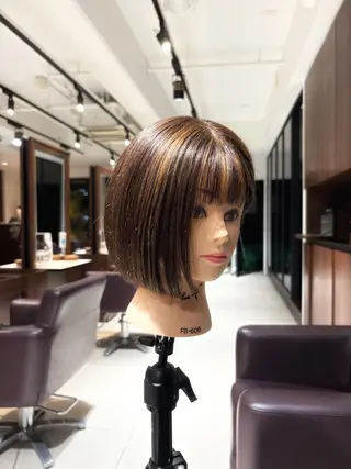 ミディアム 麥生田 秀太のヘアスタイル