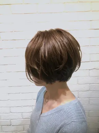 ショート カラーアンドケアリタ kitamuuuのヘアスタイル
