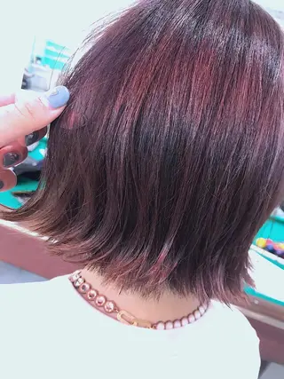 ミディアム カラー ヘアアレンジ HORN hairsalonのその他イメージ