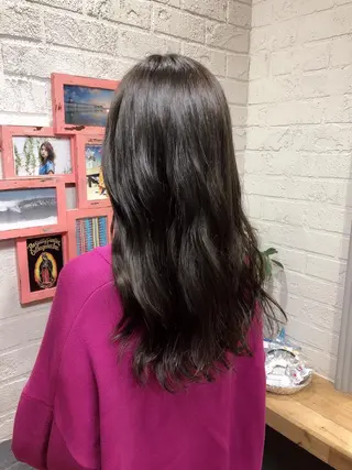 ロング カラー メンズhair /こえびのヘアスタイル