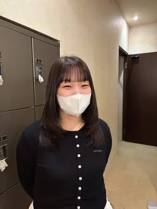 ロング mahae 林のヘアスタイル