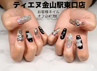 ネイル ティーエヌ 金山駅東口店のネイルデザイン