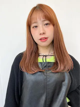 ロング カラー 韓国ヘア×髪質改善 /yoshikaのヘアスタイル