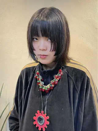 ミディアム カラー メンズ 安部佑哉/ハイトーン /レイヤー/ブリーチのヘアスタイル