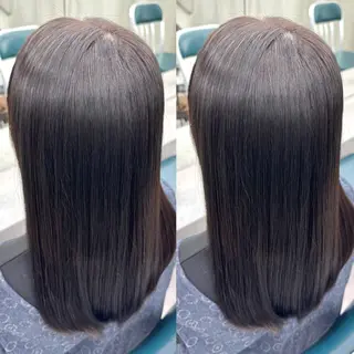 カラー ヘアメ🎀推しカラー 🥣横浜/しほ🧸のヘアスタイル