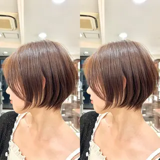ショート カラー 《大人気髪質改善》 プログレス国分寺店のヘアスタイル