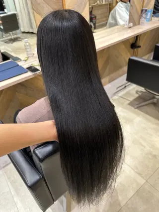 ロング 髪質改善カラー/ 表参道/龍信のヘアスタイル