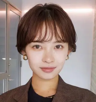 ショート 梨澤 百音のヘアスタイル