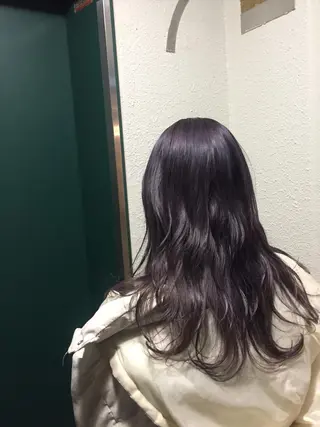 セミロング カラー 💘透明感カラー💘 沖本 将宏のヘアスタイル