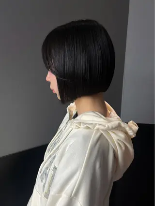 ショート ハッシュカット/ ハイトーン☻miyuのヘアスタイル