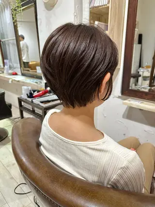 ショート 哲平／ショート／メ ンズ／ボブ／艶髪✨のヘアスタイル