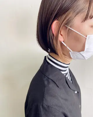 ミディアム カラー LOVESTOIKE 堂本のヘアスタイル
