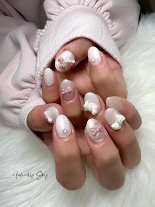 ネイル infinity skyのネイルデザイン