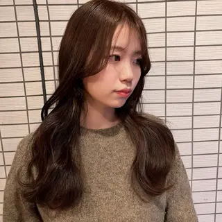 セミロング カラー 💎透明感カラー特化 💎TAISEIのヘアスタイル