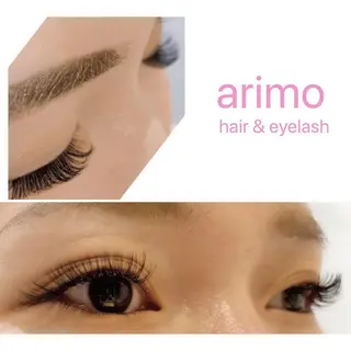 マツエク・マツパ arimo アイリスト右原のマツエク・マツパデザイン