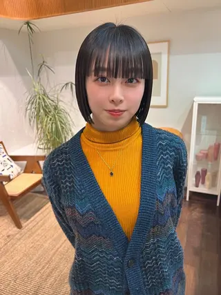 ショート masa/ボブ特化/ ぷつっとボブのヘアスタイル