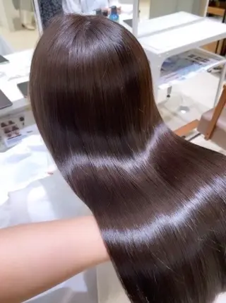 ロング 縮毛・髪質改善🩰 mai🐰ྀི🤍のヘアスタイル