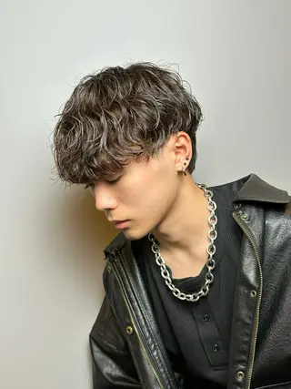 パーマ メンズ Miyabi.💋 ABEYLEVRAIのヘアスタイル