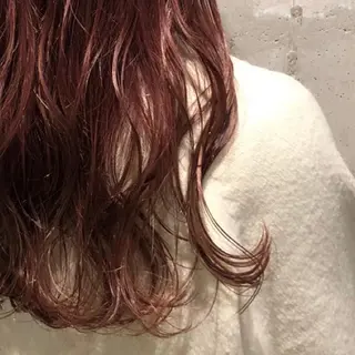 ロング カラー ヘアアレンジ 🐩推し活🐩 FUTABA🍒のヘアスタイル