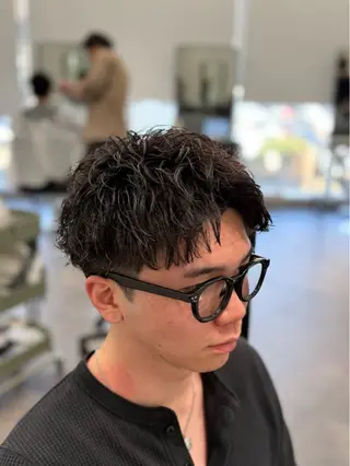 ショート パーマ メンズ 🌴メンズ特化🌴 坂本七星のヘアスタイル