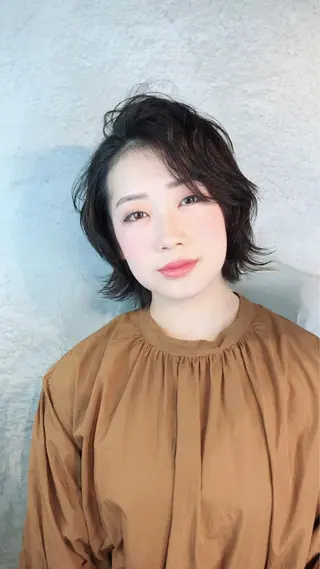 ショート ヤマダ ショウコのヘアスタイル