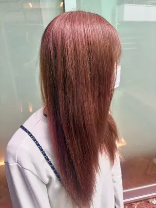 ロング カラー 鮫島海斗☆レイヤー☆ ケアブリーチのヘアスタイル
