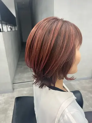 ショート カラー 畑中 咲穂のヘアスタイル