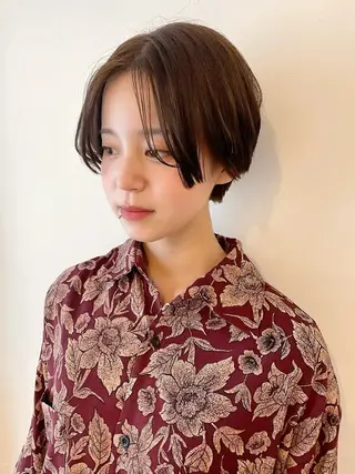 ショート 森浦 莉乃のヘアスタイル