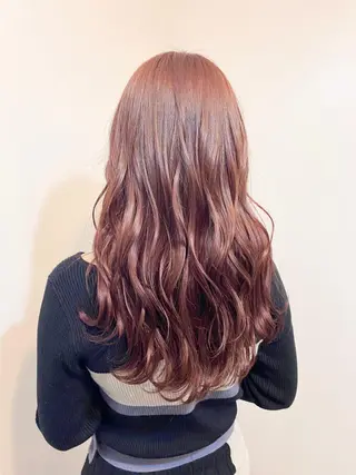 ロング カラー ブリーチ毛対応酸性 ストレート🌈サキのヘアスタイル