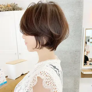 ショート 表参道/大人ショート カットモデル募集⭐︎のヘアスタイル