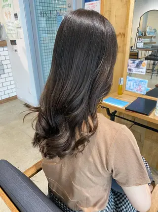 ロング カラー レイヤー/大人ボブ 渡邉【日吉美容室】のヘアスタイル