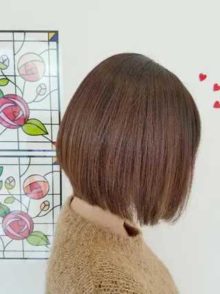 ショート カラー 髪質改善/ハイライト 小林秀樹のヘアスタイル