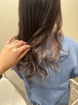 セミロング カラー 22日空き◎艶髪 misatoのヘアスタイル