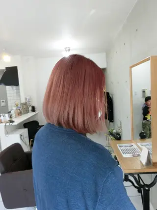 ショート カラー ma cherie naoのヘアスタイル