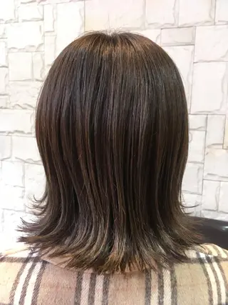ミディアム カラー ✨🌿大人可愛い愛さ れhair🌿✨松本のヘアスタイル